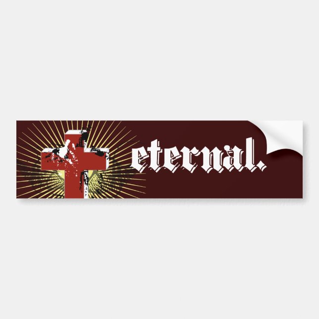 eternal bumper sticker (Front)