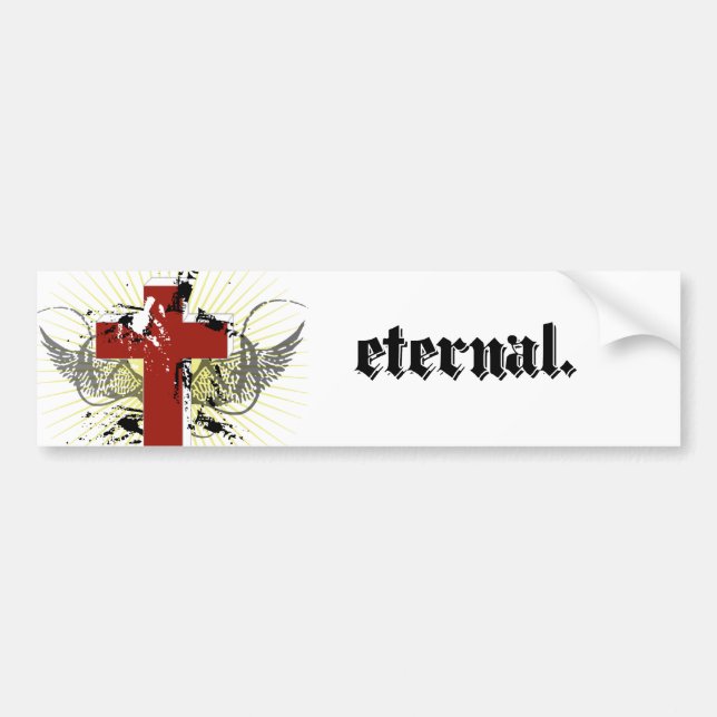 eternal bumper sticker (Front)