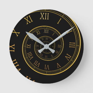 Eternal Clocks, Spiral Roman Large Clock