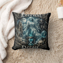 Eternal Decay Gothic Ghost Hourglass Dark Fantasy