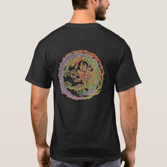 Eternal Dragon Circle T-Shirt (Back)