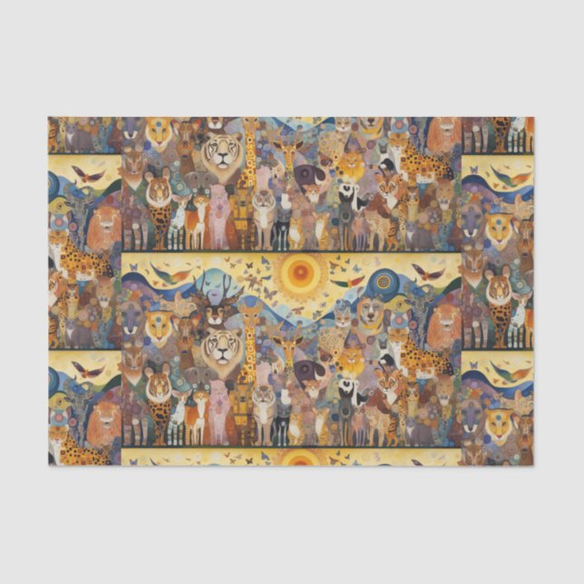 "Eternal Eden" Tissue Paper (Front)