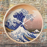 Eternal Elegance: Japanese Nami Great Wave<br><div class="desc">Transform your space with the Nami Great Wave Round Clock, inspired by the legendary "Great Wave off Kanagawa." This clock captures Japan’s iconic artistry, combining powerful blue waves and timeless elegance. Crafted with a premium wooden frame, it’s more than just a clock—it’s an homage to culture, evoking calm and inspiring...</div>