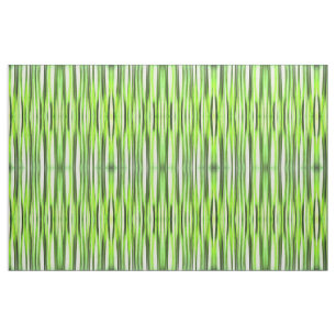 Eternal Evergreen Stripy Pattern Fabric