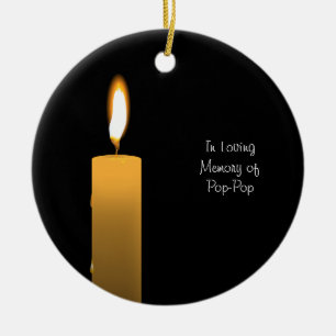 Eternal Flame Custom In Memory Ceramic Tree Decoration