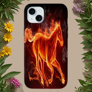 Eternal Flame Horse iPhone 16 Case
