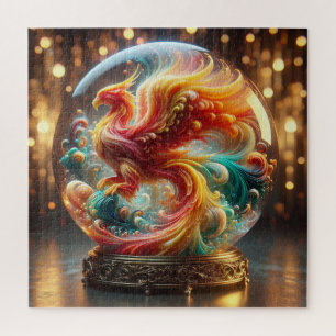 Eternal Flame: The Phoenix Sphere Jigsaw Puzzle