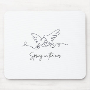 Eternal Flight Love In Motion Sticker  Mouse Pad