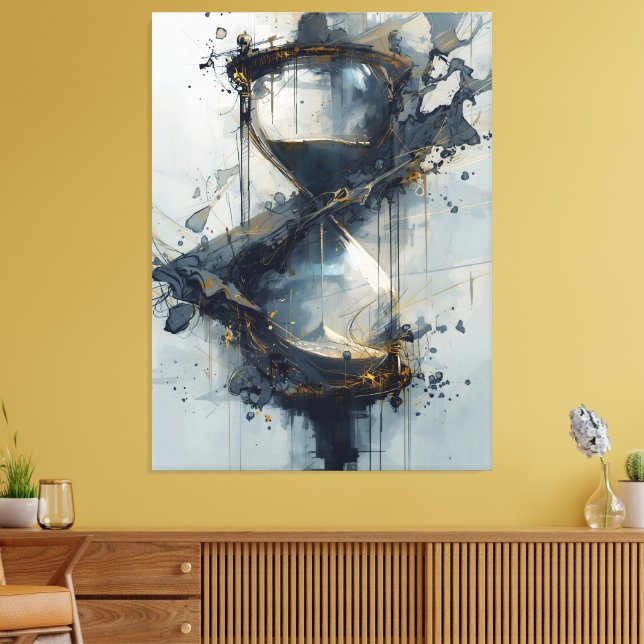 Eternal Flow Canvas Print (Insitu(LivingRoom))