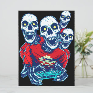 Eternal Gaming Brotherhood: The Red Gamer Skeleton