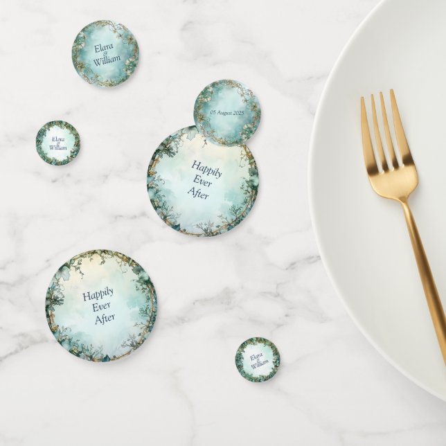 Eternal Grace Elven Wedding Table Confetti (Group)