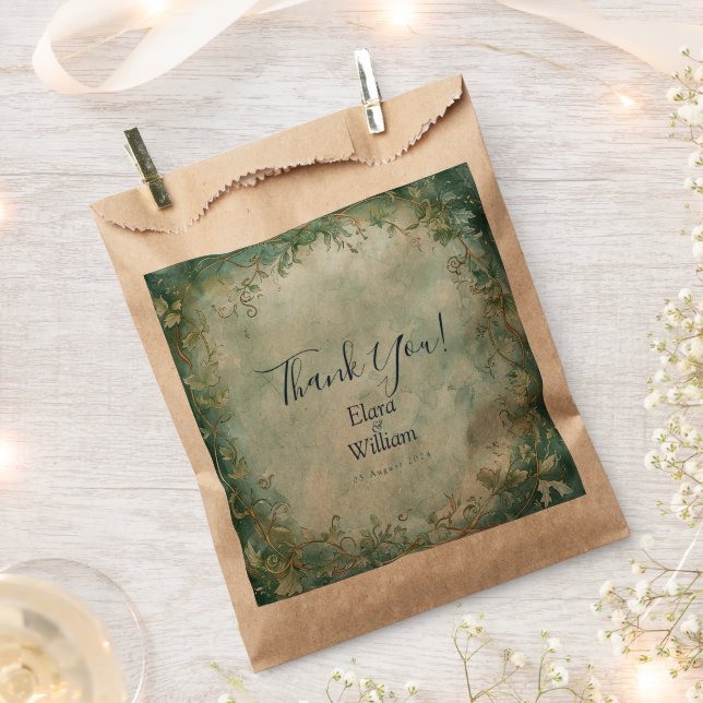 Eternal Grace Fantasy Wedding  Favour Bags (Clipped)