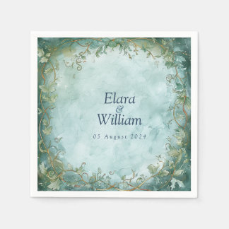 Eternal Grace Fantasy Wedding  Napkin