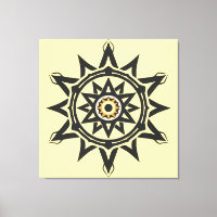 Eternal Harmony Mandala — Divine Geometry in Gold