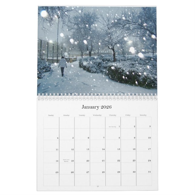 Eternal Jerusalem Calendar (Jan 2026)