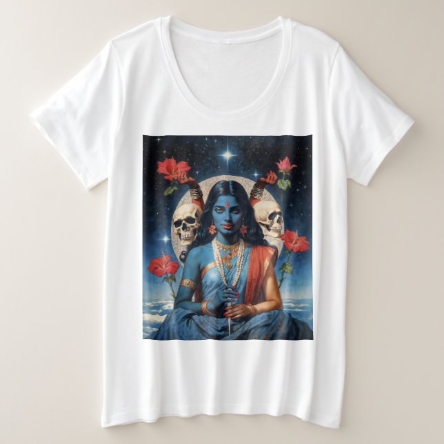 Eternal Kali Plus Size T-Shirt (Design Front)