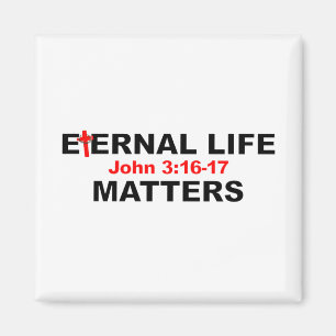 Eternal Life Matters Magnet