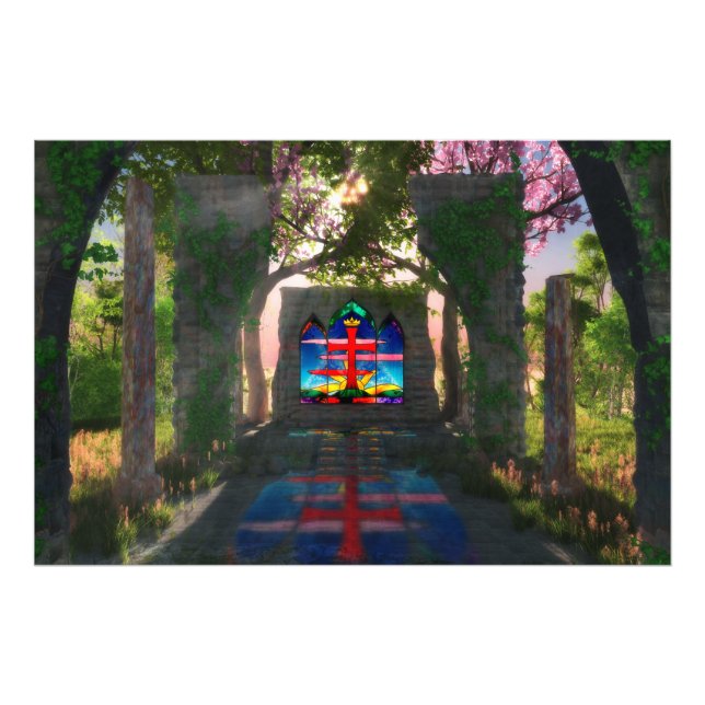 Eternal Light Easter Photo Print (Front)