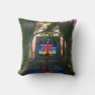 Eternal Light Easter Pillow
