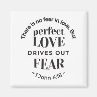 Eternal Love - 1 John 4:18 Scripture Quote Art