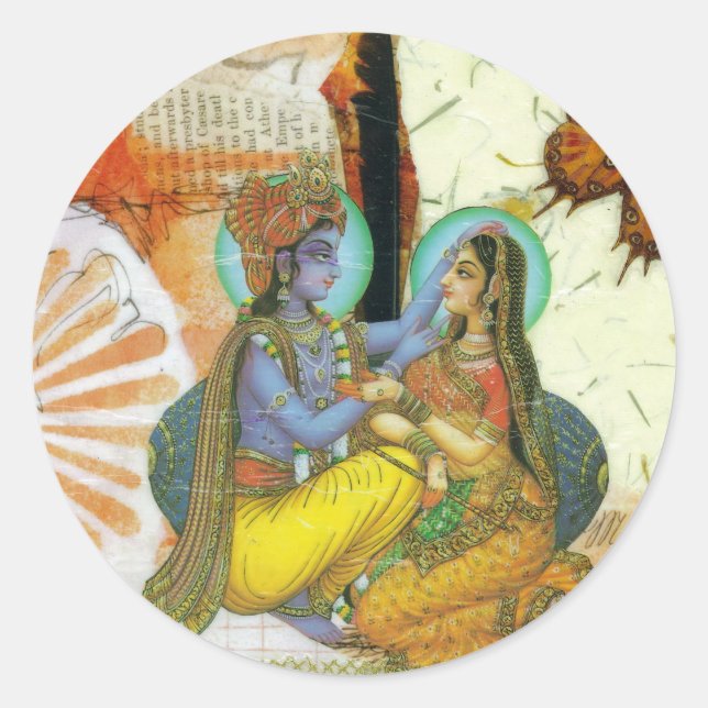 Eternal Love Classic Round Sticker (Front)