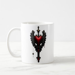 Eternal love in the shadow of Gothic darkness. Coffee Mug