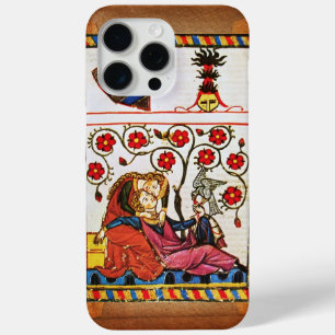 ETERNAL LOVE Mediaeval Miniature Parchment iPhone 15 Pro Max Case
