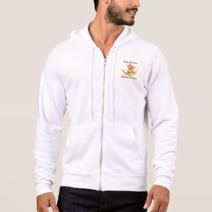Eternal Love on a Crescent Moon Hoodie