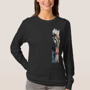 Eternal Love Skeletons Brushstroke Paint T-Shirt