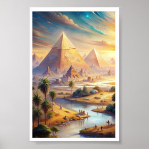 "Eternal Majesty: Life Beneath the Pyramids" Poster
