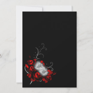 Eternal Memories Gothic Wedding Invitation