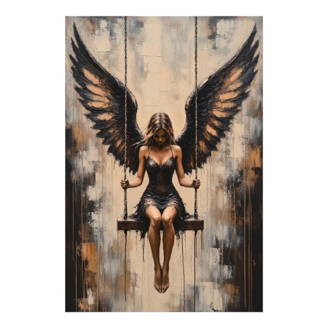 Eternal Night Angel Photo Print (Front)
