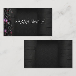 Eternal Night Gothic Vampire Wedding Dark Romance Place Card
