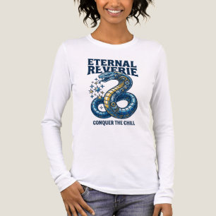 Eternal Reverie Conquer The Chill Cybernetic Snake Tri-Blend Shirt