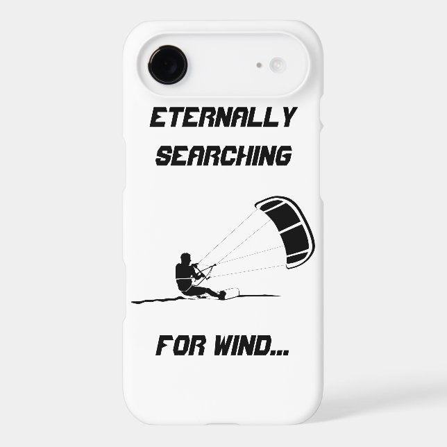 Eternal Search Kite Surf iPhone Case (Back)