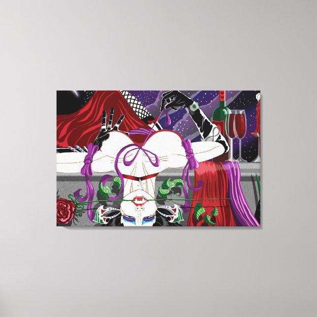 Eternal Seduction Stretched Canvas Prints (Front)