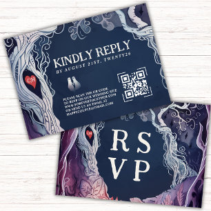 Eternal Soulmates QR code RSVP Card
