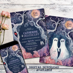 Eternal Soulmates   Tarot Wedding Invitation