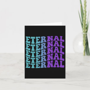 Eternal Suicide Prevention Mental Health Awareness Card