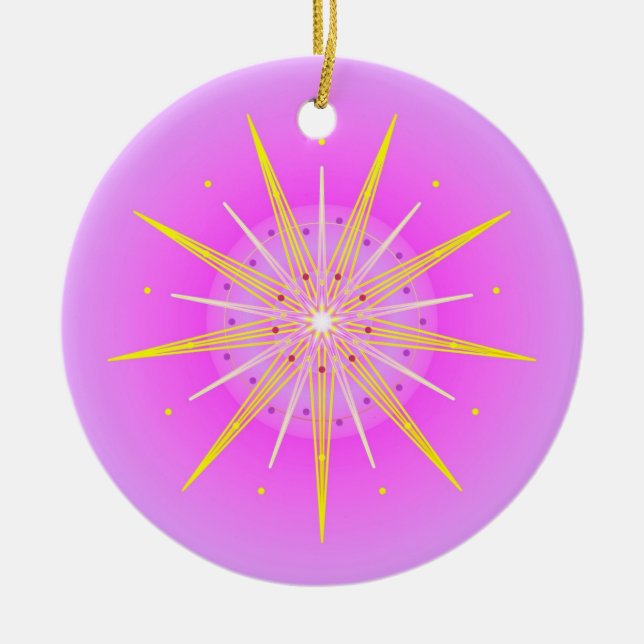 EternalLove6 Ceramic Tree Decoration (Front)