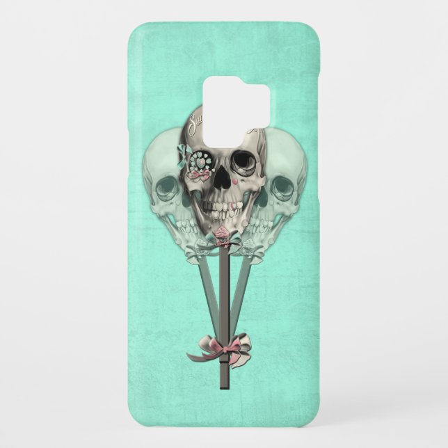 Eternally Sweet lollipop skull. Case-Mate Samsung Galaxy Case (Back)