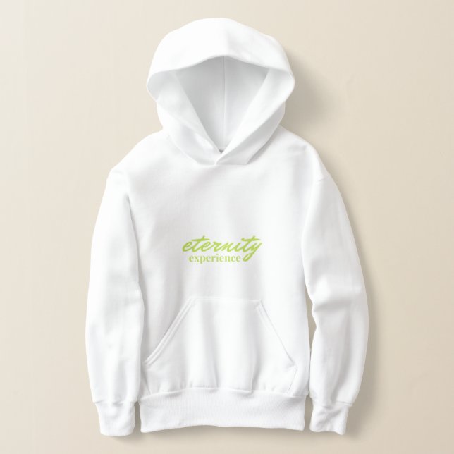eternity experience kids hoodie (Laydown)