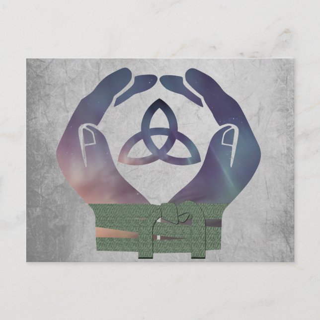 Eternity Handfasting Save the Date Post Card (Front)