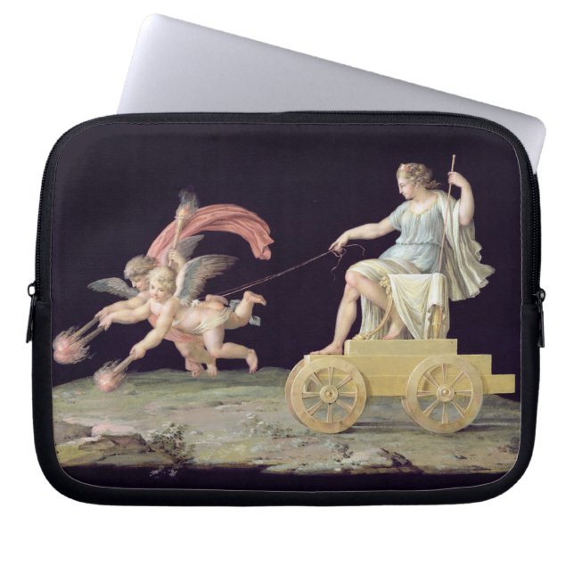 Eternity (oil on panel) laptop sleeve (Front)