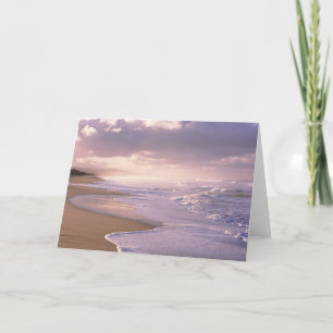 Eternity, Scenic Beach Sunset Card