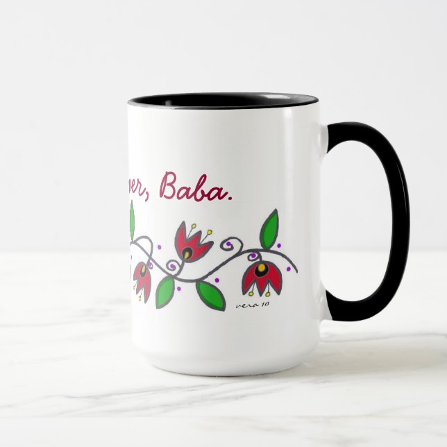 Eternity Vine - Love You Forever, Baba Mug (Right)