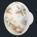 Eterntal Tides Coastal Watercolor Beach  Ceramic Knob<br><div class="desc">Eterntal Tides Coastal Watercolor Beach Knobs</div>