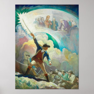 Ethan Allen, Forerunner of Independence, 1934 Poster