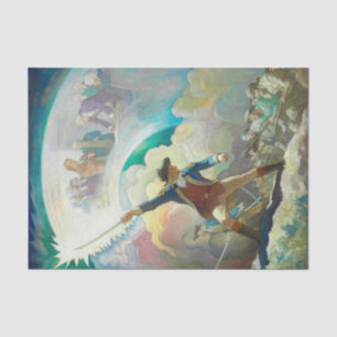 Ethan Allen, Forerunner of Independence by Wyeth Tissue Paper