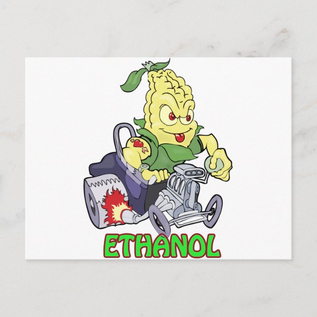 Ethanol Hot Rod Postcard (Front)